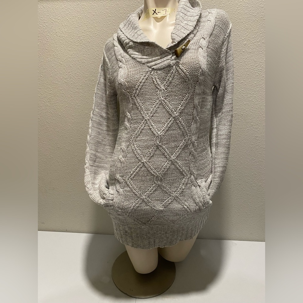 🔥🔥Love change size large woman’s sweater cowl neck Linder length